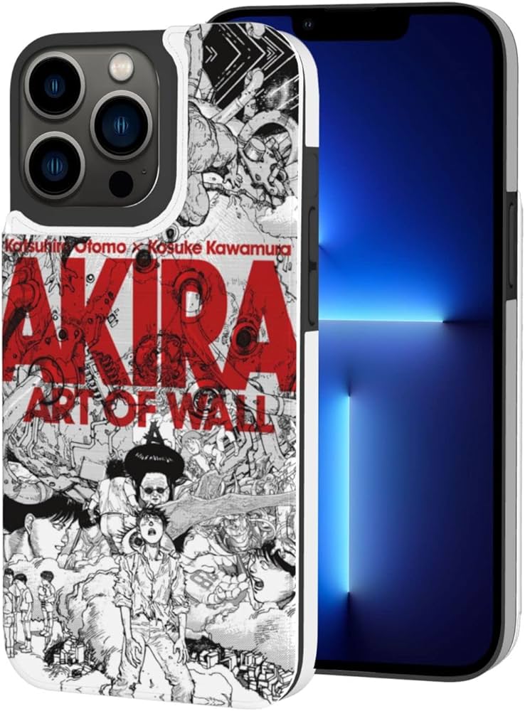 Amazon.co.jp: Akira アキラ Iphone13 Pro Maxケース スマホケース pu
